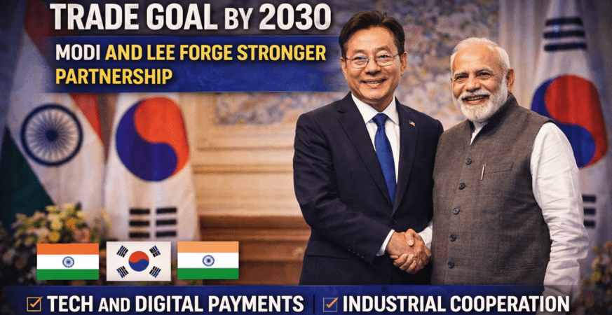 Narendra Modi india south Korea