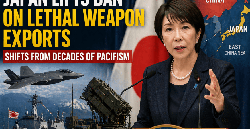 Japan Lifts Ban on Lethal Weapon