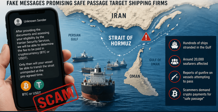 Strait of Hormuz Scam Alert