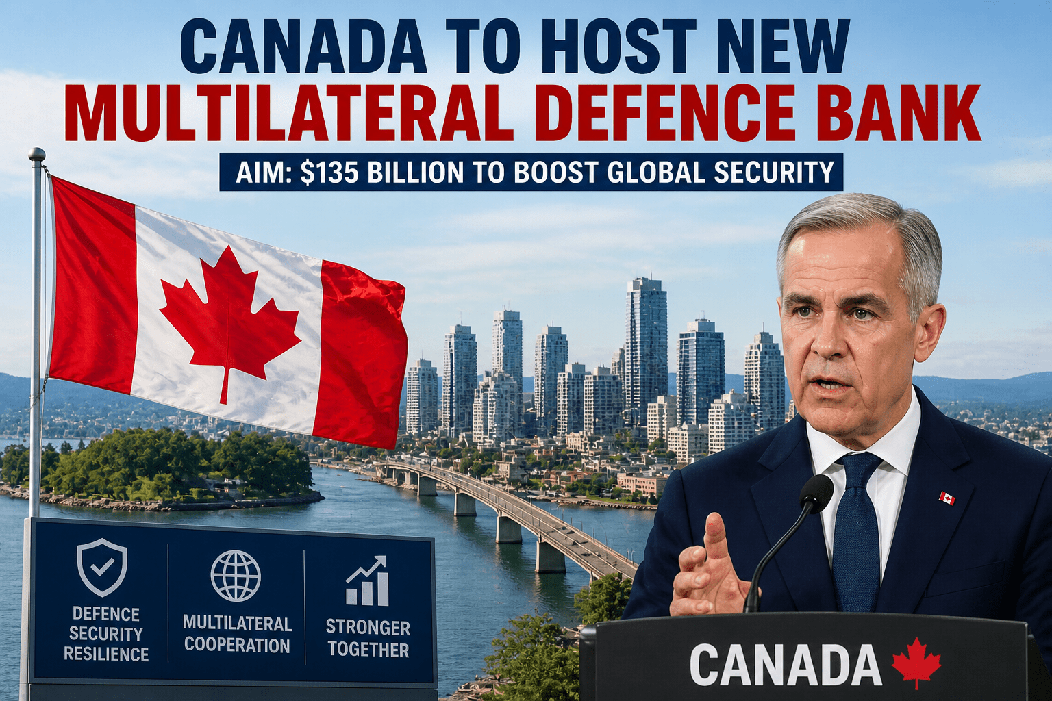 Canada to Host New Multilateral Defense Bank for Global Security Funding