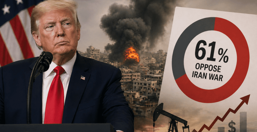 Poll Shows Majority of Americans Oppose Trump’s Iran War
