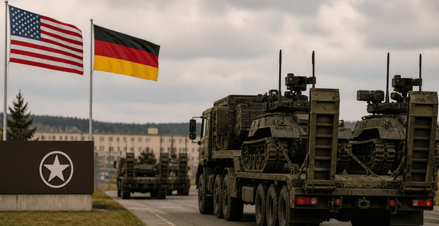 US Pulls 5,000 Troops from Germany After Clash Over Iran War